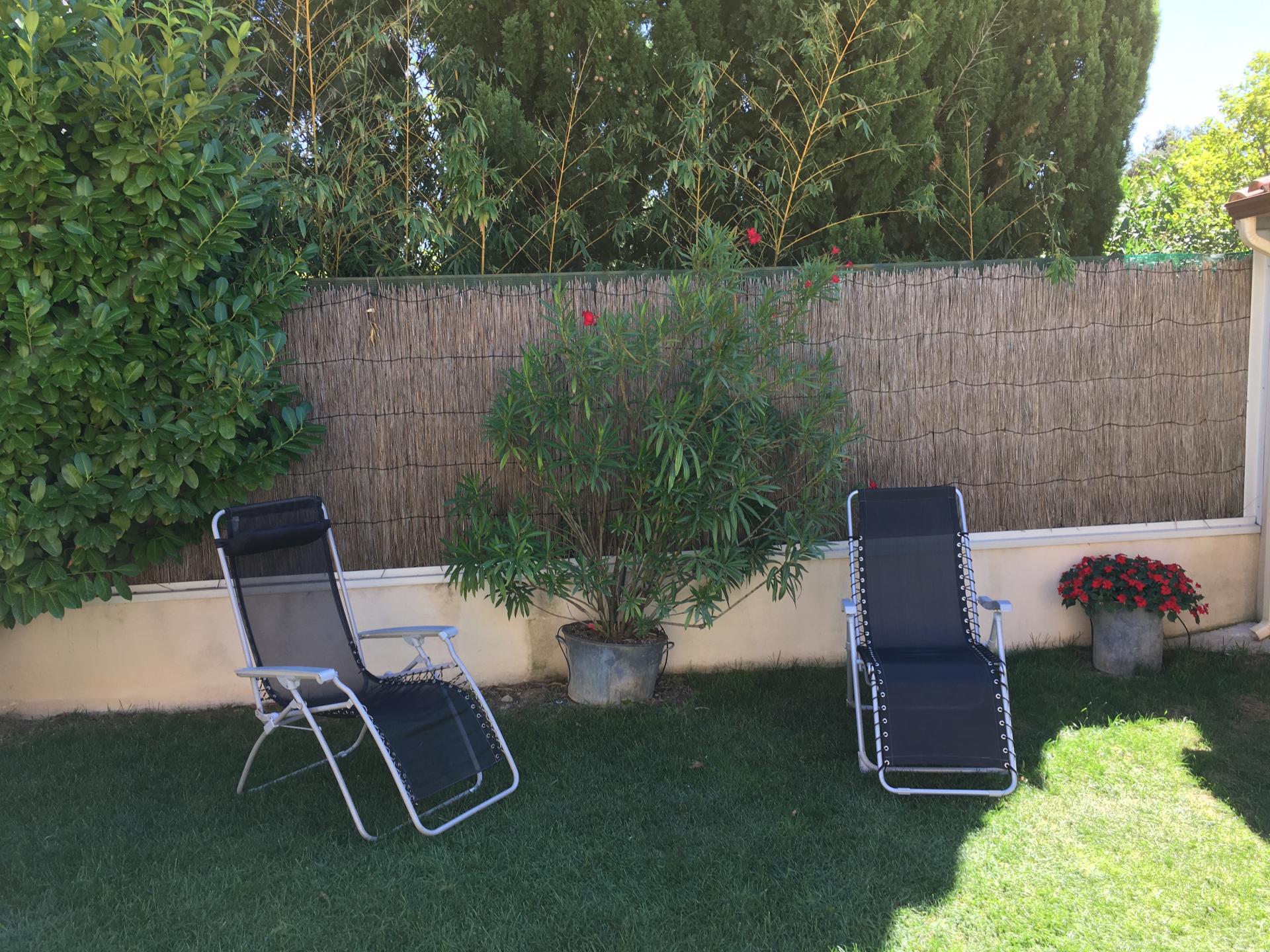 un coin sympa à l'ombre pour se relaxer