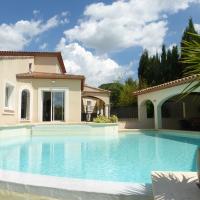 villa côté piscine